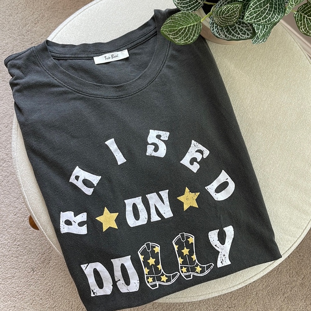 Raised On Dolly Graphic Tee